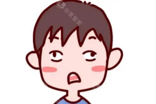 斜视卡通图