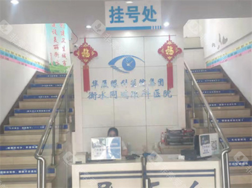 衡水华厦眼科导医台环境图