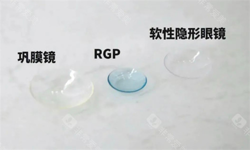 巩膜镜和其他软件对比