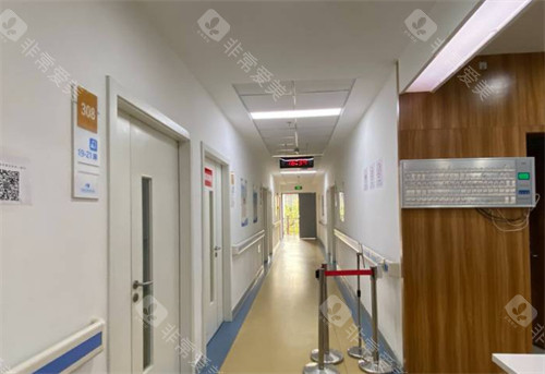 绵阳华厦眼科走廊环境