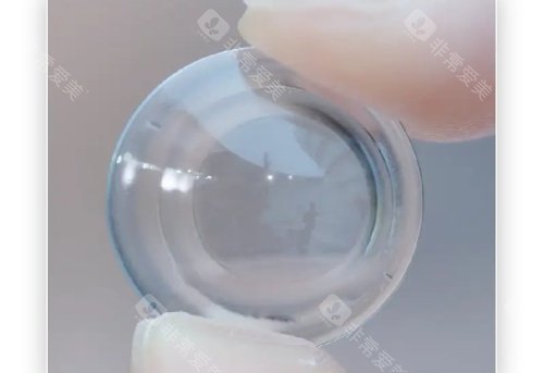硬性角膜接触镜片整体示意图