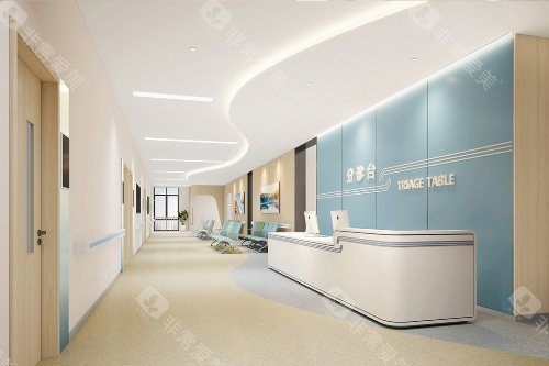 潍坊明润眼科医院二楼导诊台
