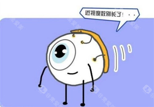 近视度数一直增长