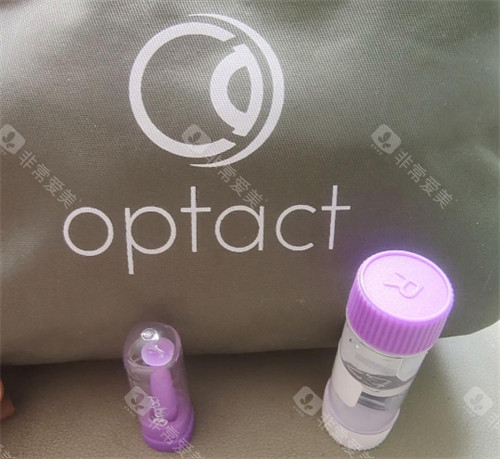 角膜塑形镜包装的样子