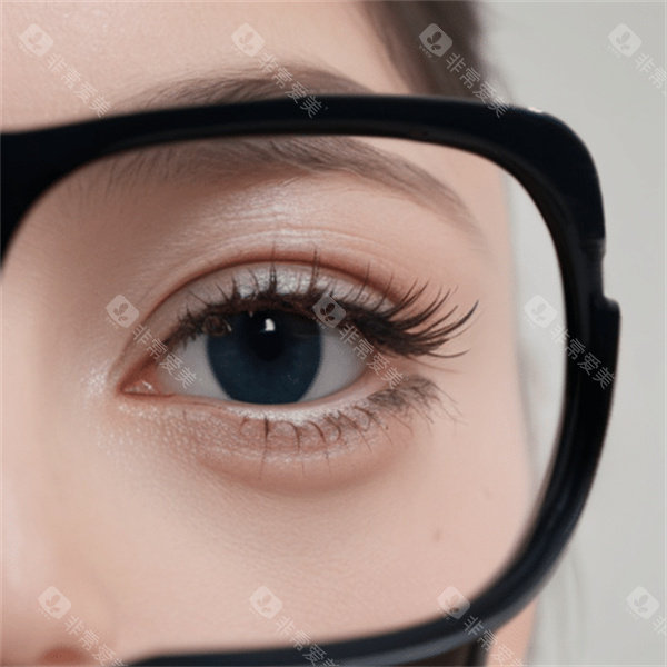 近视眼手术示意照片