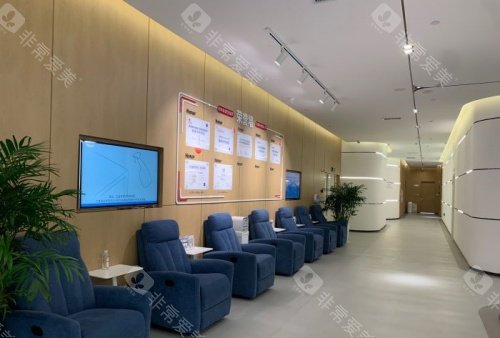 郑州美视美康眼科休息区示意图