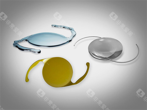 白内障晶体不同类型展示