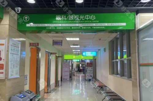 长沙旺旺医院眼科区域示意图