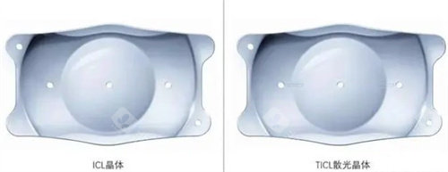 TICL和ICL晶体对比