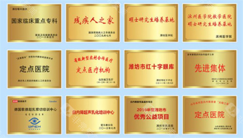 潍坊眼科医院荣誉证书展示.jpg